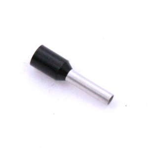 Adereindhuls Dubbel D = 2x1,5 mm² (zwart)