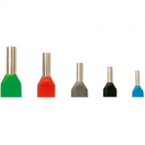 Adereindhuls Dubbel D = 2x6 mm² (groen)