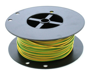 Flexibele Kabel 4mm² - (geel/groen)