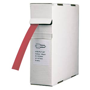 Krimpkous D = 15,9 mm - Krimp =8 mm (rood)