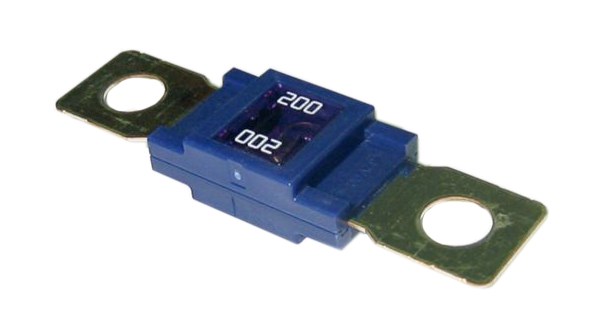 Mega-Fuse Zekering 32V - 200A (blauw)