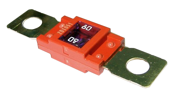 Mega-Fuse Zekering 32V - 80A (rood)