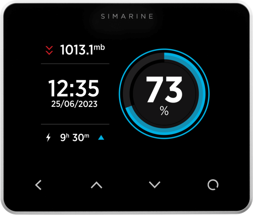 PICO Batterij monitor - Standalone - Zilver