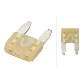 ATO Steekzekering naturel 25A VPE 100ST