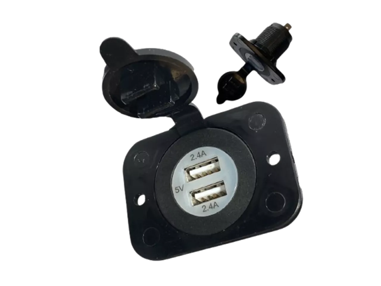 USB inbouw 2 x 2,4A 12 VDC VPE 1ST