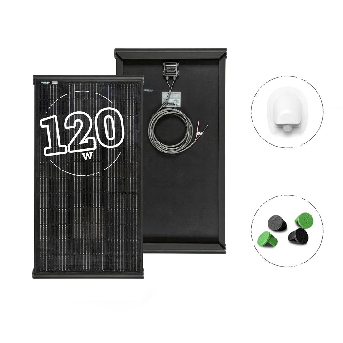 Moscatelli Solar Modul SPG 120 BB - Black Boost