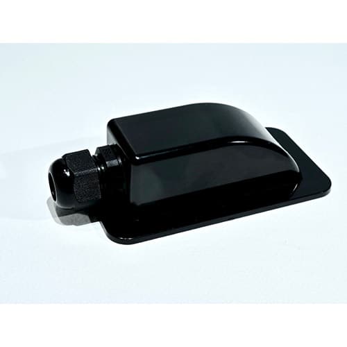 Solar Dakdoorvoer Enkel Zwart