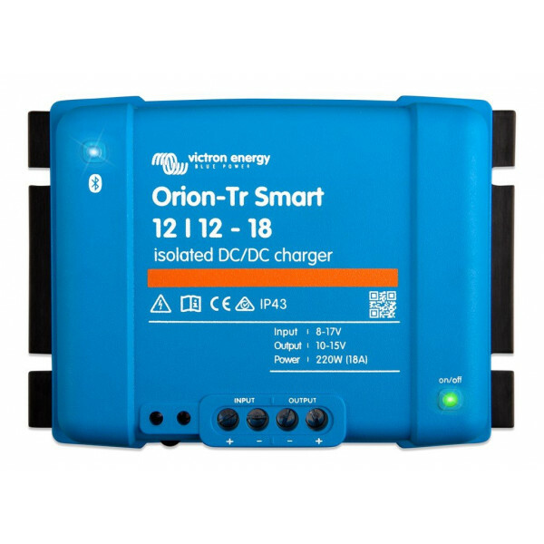 Victron Orion-Tr Smart 12/12-18A Isolated DC-DC charger