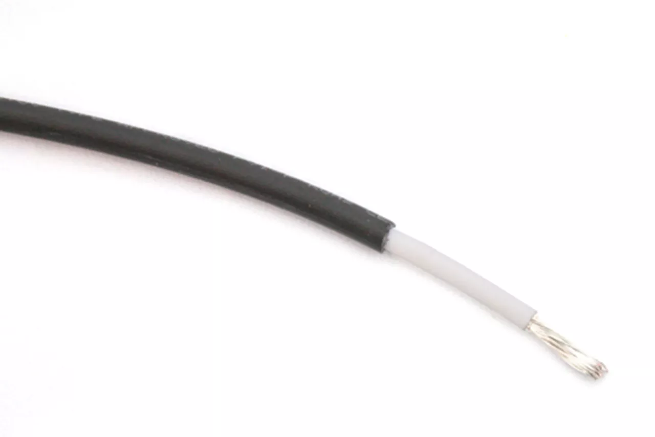 Solar kabel Zwart 6,0 mm² VPE Haspel 100m